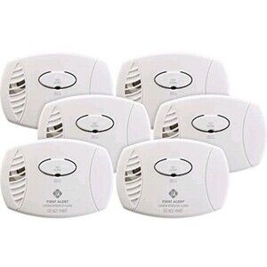 First Alert CO400 Carbon Monoxide Alarm Detector New Pack of 6